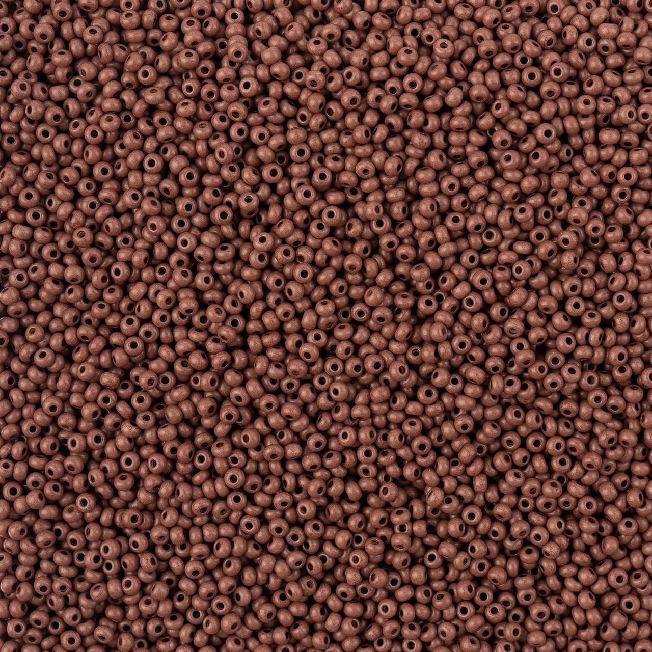 John Bead 11/0 Terra Intensive Matte Czech Glass Seed Beads, 23g